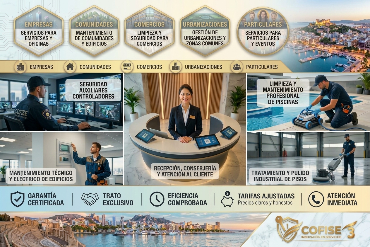 Limpieza industrial de naves en Cartagena y Murcia